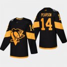 Men's Tanner Pearson Penguins Black 2019 Stadium Series Stitched Jersey