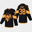 Men's Derek Grant Penguins Black 2019 Stadium Series Stitched Jersey
