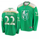 Golden Knights #22 Nick Holden St. Patrick's Day Green Stitched Jersey