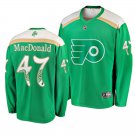 Flyers Andrew MacDonald St. Patrick's Day Green Stitched Jersey Green