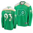 Flyers Jakub Voracek St. Patrick's Day Green Stitched Jersey Green