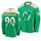 Devils #90 Marcus Johansson St. Patrick's Day Green Stitched Jersey