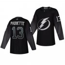 Lightning #13 Cedric Paquette Alternate Black Stitched Jersey