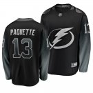 Lightning #13 Cedric Paquette Alternate Black Stitched Jersey