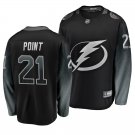 Lightning #21 Brayden Point Alternate Black Stitched Jersey