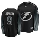 Lightning #9 Tyler Johnson Alternate Black Stitched Jersey
