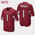 youth KYLER MURRAY Cardinals 2019 Draft Pick Red Game Stitched Jersey