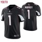 youth KYLER MURRAY Cardinals 2019 Draft Pick Black Limited Stitched Jersey