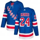 Men's 2019 Draft New York Rangers #24 Kaapo Kakko Blue Stitched Player Jersey