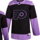 Men's 2019 Flyers anti cancer purple jersey