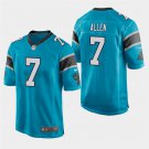 Panthers Kyle Allen Blue Stitched Game Jersey