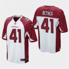 Cardinals Antoine Bethea White Stitched Game Jersey