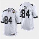 Jaguars Keelan Cole White Stitched Game Jersey