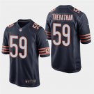 Bears Danny Trevathan Navy Stitched Game Jersey