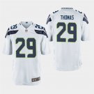 Seahawks Earl Thomas White Stitched Game Jersey