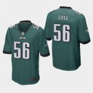Eagles Chris Long Green Stitched Game Jersey