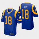 Rams Cooper Kupp Royal Stitched Game Jersey
