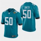 Jaguars Telvin Smith Teal Stitched Game Jersey