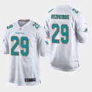 Dolphins Minkah Fitzpatrick White Stitched Game Jersey