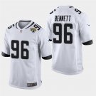 Jaguars Michael Bennett White Stitched Game Jersey