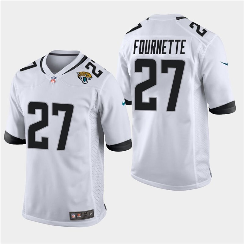 Jaguars Leonard Fournette White Stitched Game Jersey