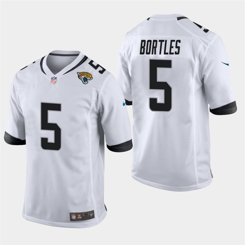 Jaguars Blake Bortles White Stitched Game Jersey