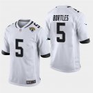 Jaguars Blake Bortles White Stitched Game Jersey