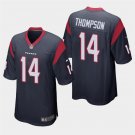 Texans Chris Thompson Navy Stitched Game Jersey
