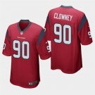 Texans Jadeveon Clowney Red Stitched Game Jersey