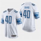 Lions Jarrad Davis White Stitched Game Jersey