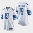 Lions Kenny Golladay White Stitched Game Jersey