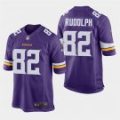 Vikings Kyle Rudolph Purple Stitched Game Jersey