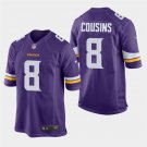Vikings Kirk Cousins Purple Stitched Game Jersey