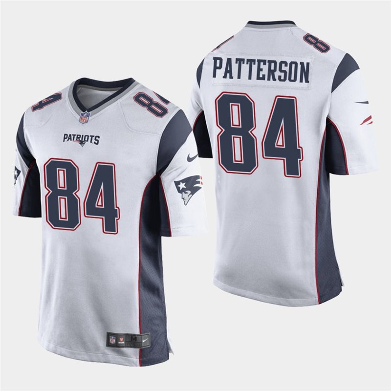 Patriots Cordarrelle Patterson White Stitched Game Jersey