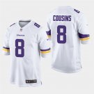 Vikings Kirk Cousins White Stitched Game Jersey