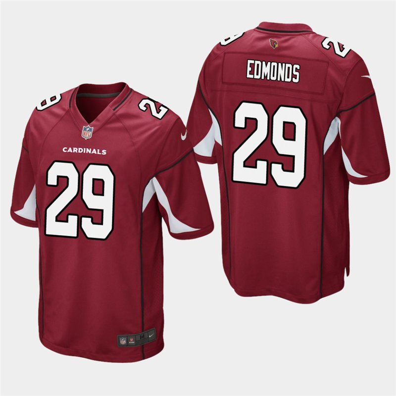 Cardinals Chase Edmonds Cardinal Stitched Game Jersey