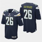 Chargers Casey Hayward Navy Stitched Game Jersey