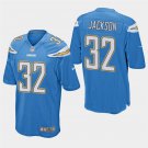 Chargers Justin Jackson Powder Blue Stitched Game Jersey