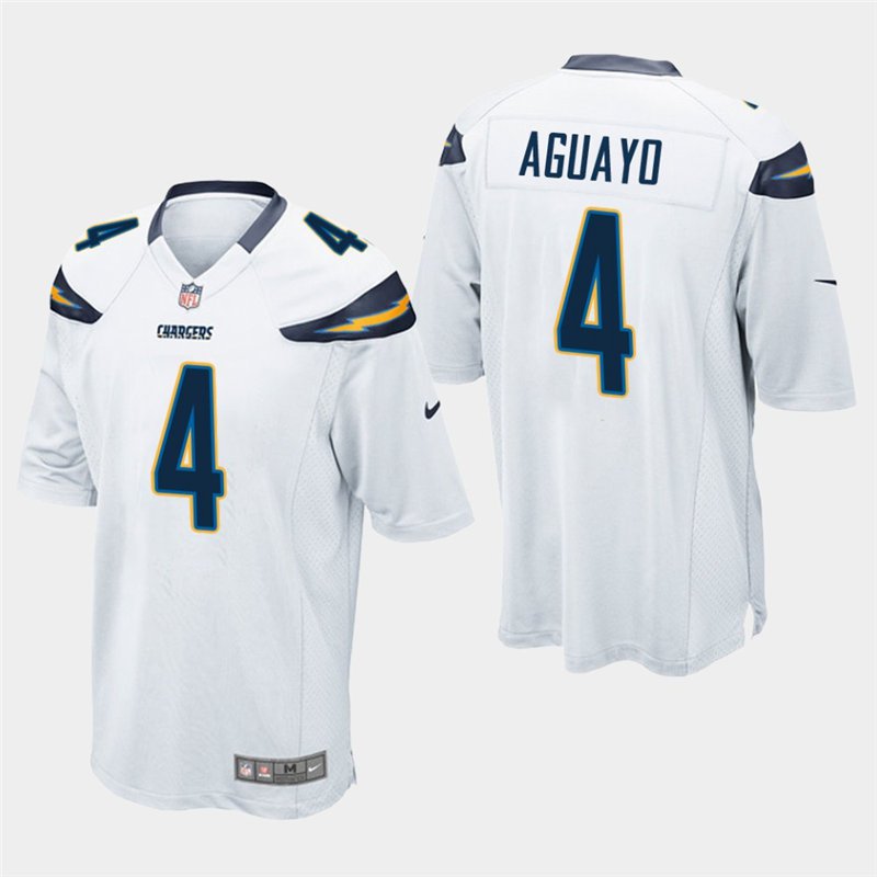 Chargers Roberto Aguayo White Stitched Game Jersey