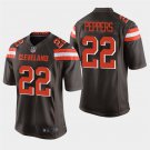 Browns Jabrill Peppers Brown Stitched Game Jersey