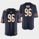 Bears Akiem Hicks Navy Stitched Game Jersey