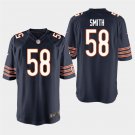 Bears Roquan Smith Navy Stitched Game Jersey