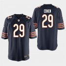 Bears Tarik Cohen Navy Stitched Game Jersey