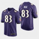Ravens Willie Snead Purple Stitched Game Jersey