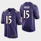 Ravens Michael Crabtree Purple Stitched Game Jersey