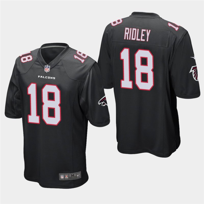Falcons Calvin Ridley Black Stitched Game Jersey