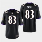 Ravens Willie Snead Black Stitched Game Jersey
