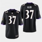 Ravens Javorius Allen Black Stitched Game Jersey