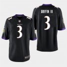 Ravens Robert Griffin Iii Black Stitched Game Jersey