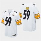 Steelers Jack Ham White Game Retired Player Jersey